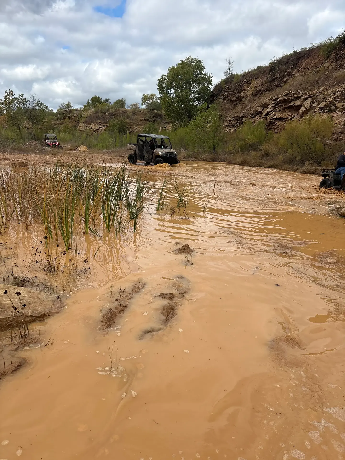 UTV mud ride at Bridgeport off-road park near Dallas, TX